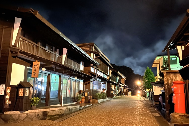 木曽福島 上の段地区
